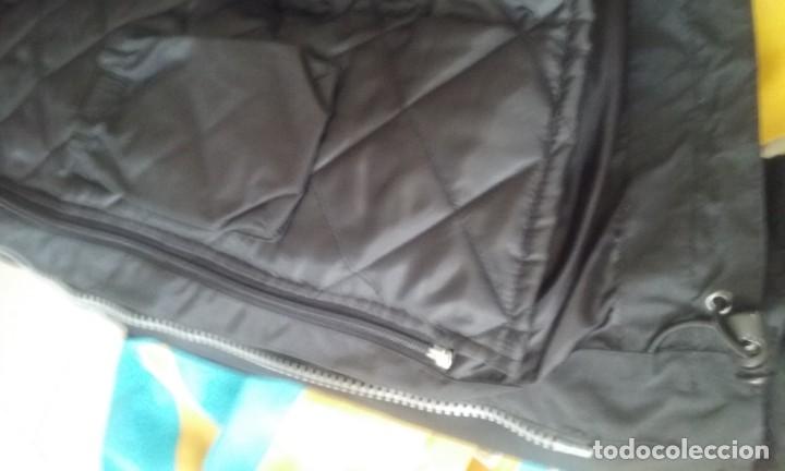 Vintage: chaqueta tipo barbour negra acolchada - Foto 5