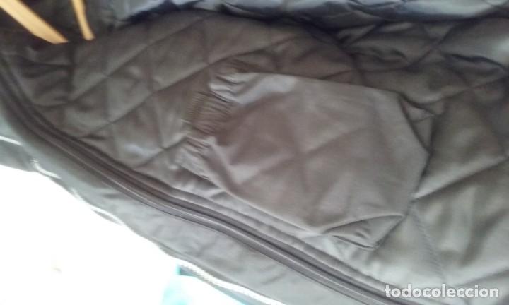 Vintage: chaqueta tipo barbour negra acolchada - Foto 6