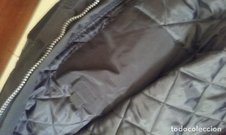 Vintage: chaqueta tipo barbour negra acolchada - Foto 7
