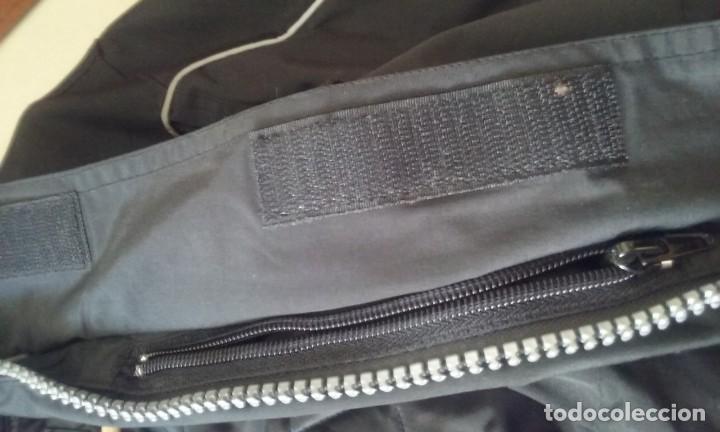 Vintage: chaqueta tipo barbour negra acolchada - Foto 9