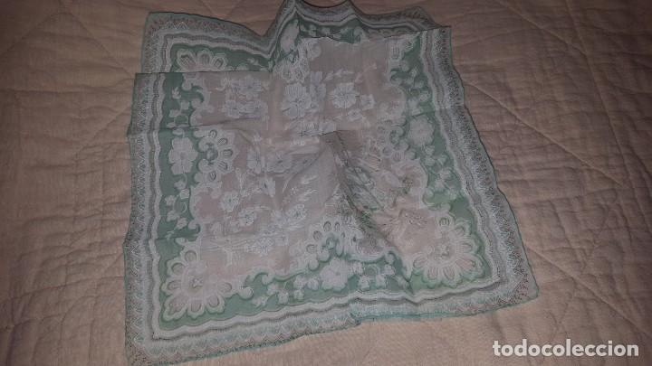 Vintage: ANTIGUO PA&Ntilde;UELO BOLSILLO SE&Ntilde;ORA - Foto 1