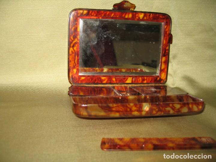 Vintage: ESTUCHE SIMIL CAREY PARA MUJER - Foto 2