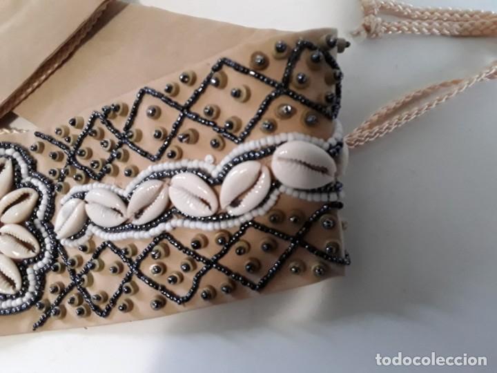Vintage: Cintur&oacute;n de conchas y abalorios. Con etiqueta, sin estrenar - Foto 12