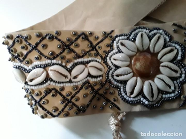 Vintage: Cintur&oacute;n de conchas y abalorios. Con etiqueta, sin estrenar - Foto 13