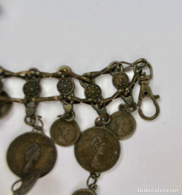 Vintage: JOY-1179. CINTURON DE MONEDAS PARA DANZA DEL VIENTRE. - Foto 3