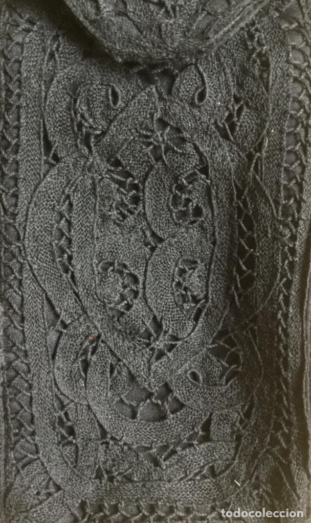 Vintage: FUNDA PARA GAFAS BLONDA NEGRA - Foto 3