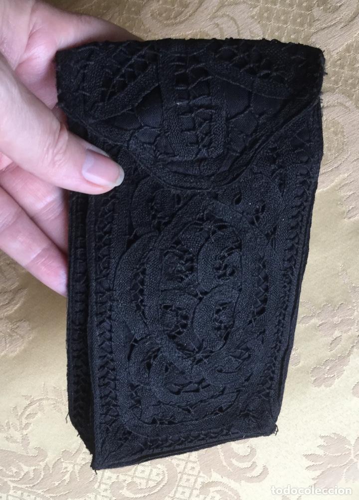 Vintage: FUNDA PARA GAFAS BLONDA NEGRA - Foto 6