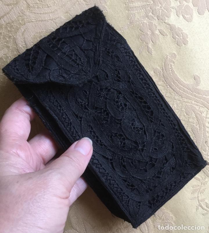 Vintage: FUNDA PARA GAFAS BLONDA NEGRA - Foto 7