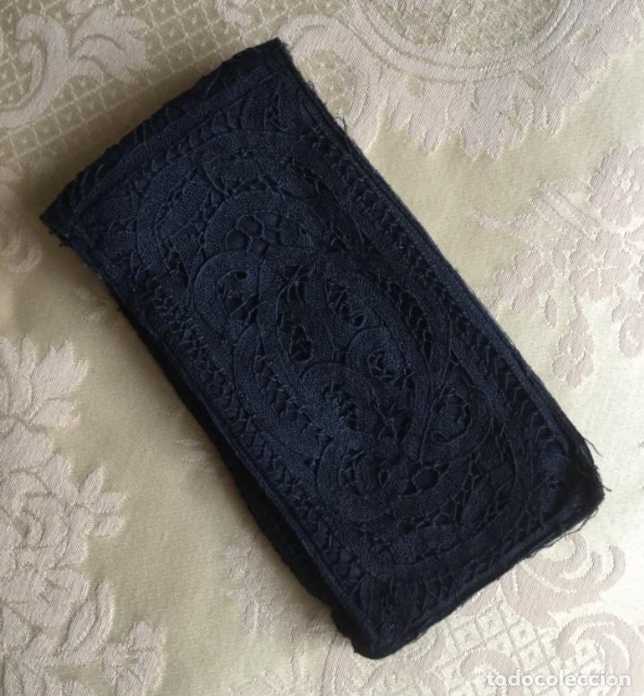 Vintage: FUNDA PARA GAFAS BLONDA NEGRA - Foto 8