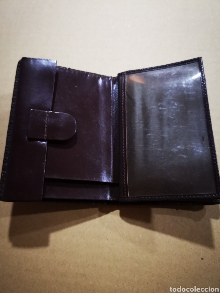 Vintage: Cartera, billetera de piel repujada - Foto 4