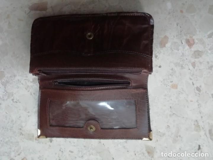Vintage: Cartera en piel marca comanche - Foto 2