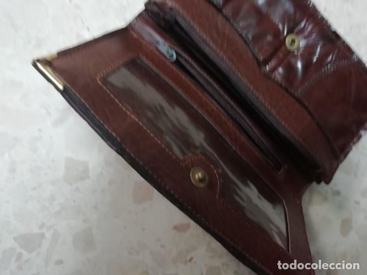 Vintage: Cartera en piel marca comanche - Foto 3
