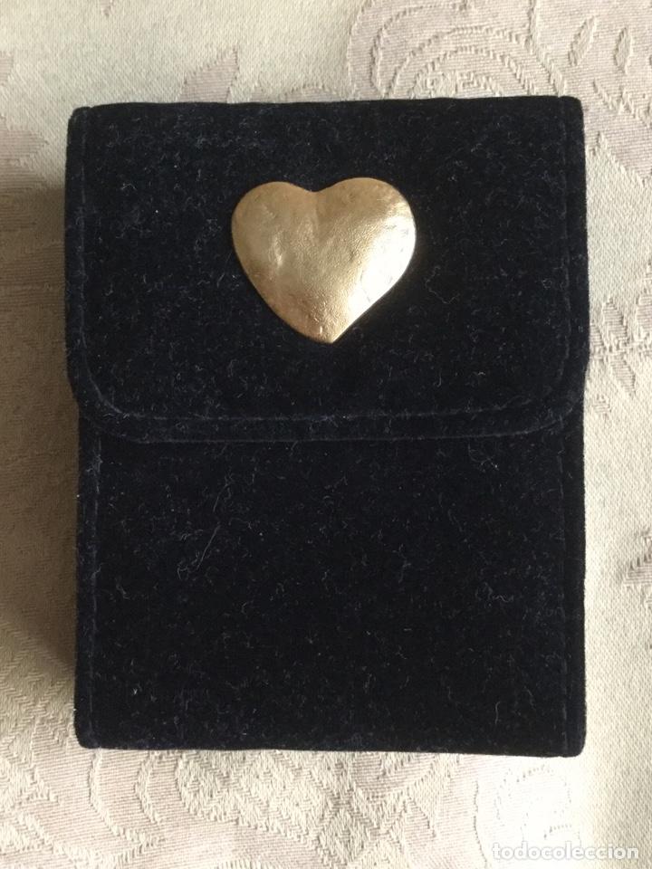 Vintage: ESTUCHE PINTALABIOS PARA BOLSODE TERCIOPELO - Foto 5