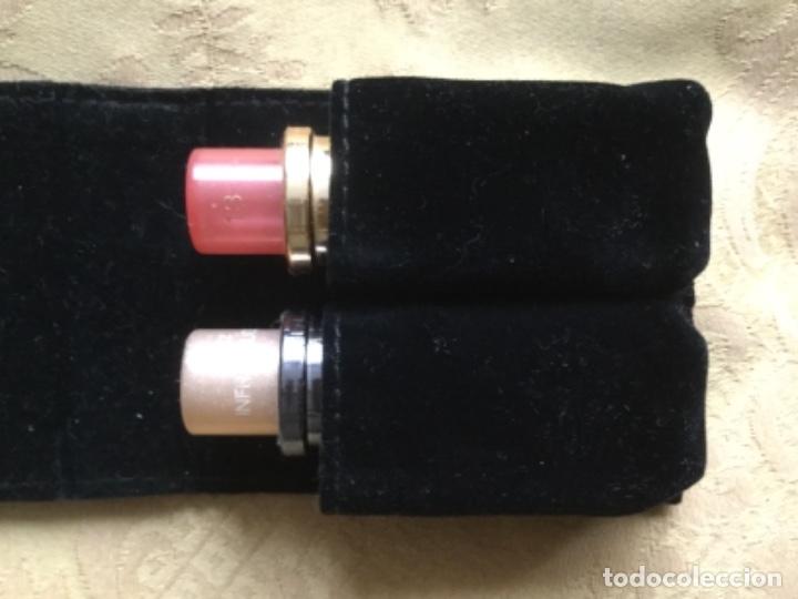 Vintage: ESTUCHE PINTALABIOS PARA BOLSODE TERCIOPELO - Foto 9