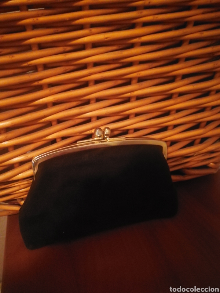 Vintage: MONEDERO SRA ORIGINAL MITAD 1900 - Foto 2