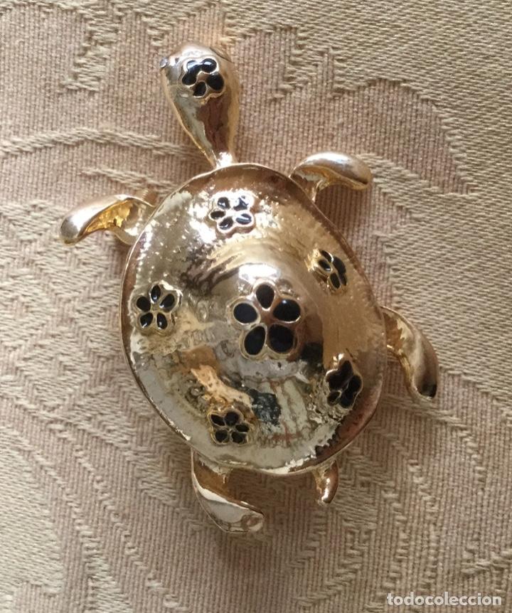 Vintage: BROCHE VINTAGE FORMA DE TORTUGA - Foto 1