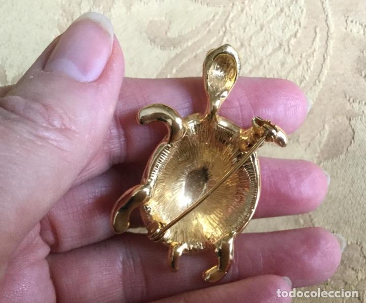 Vintage: BROCHE VINTAGE FORMA DE TORTUGA - Foto 3