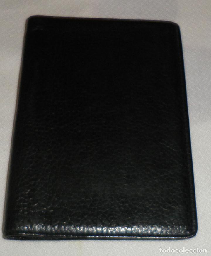 Vintage: cartera de piel varios compartimientos - Foto 1