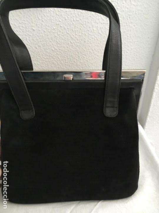 Vintage: BOLSO DE PIEL VUELTA - Foto 2