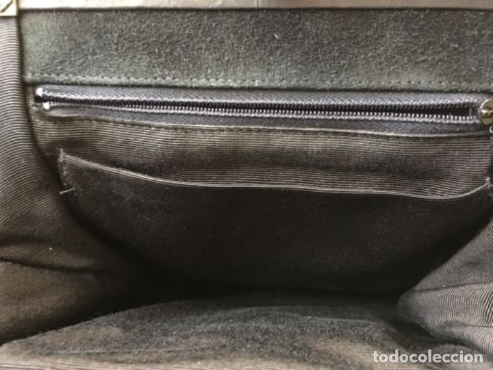 Vintage: BOLSO DE PIEL VUELTA - Foto 4