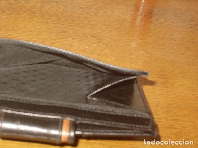 Vintage: CARTERA,MONEDERO DE PIEL. - Foto 5