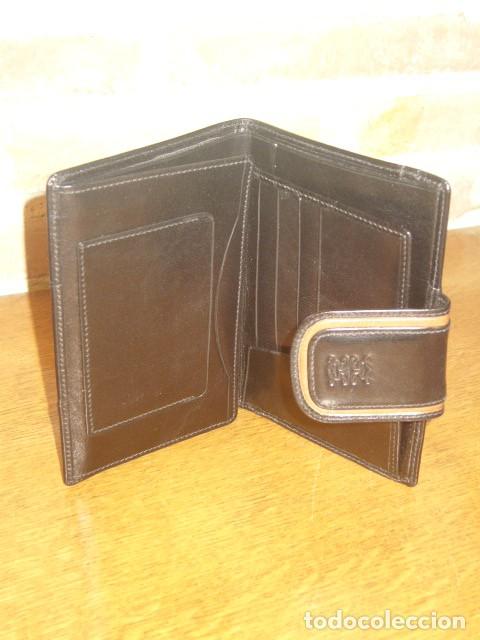 Vintage: CARTERA,MONEDERO DE PIEL. - Foto 6