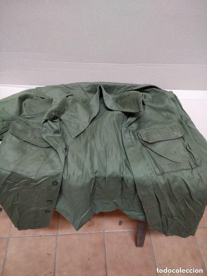 Vintage: Camisa militar a&ntilde;os 80 - Foto 1