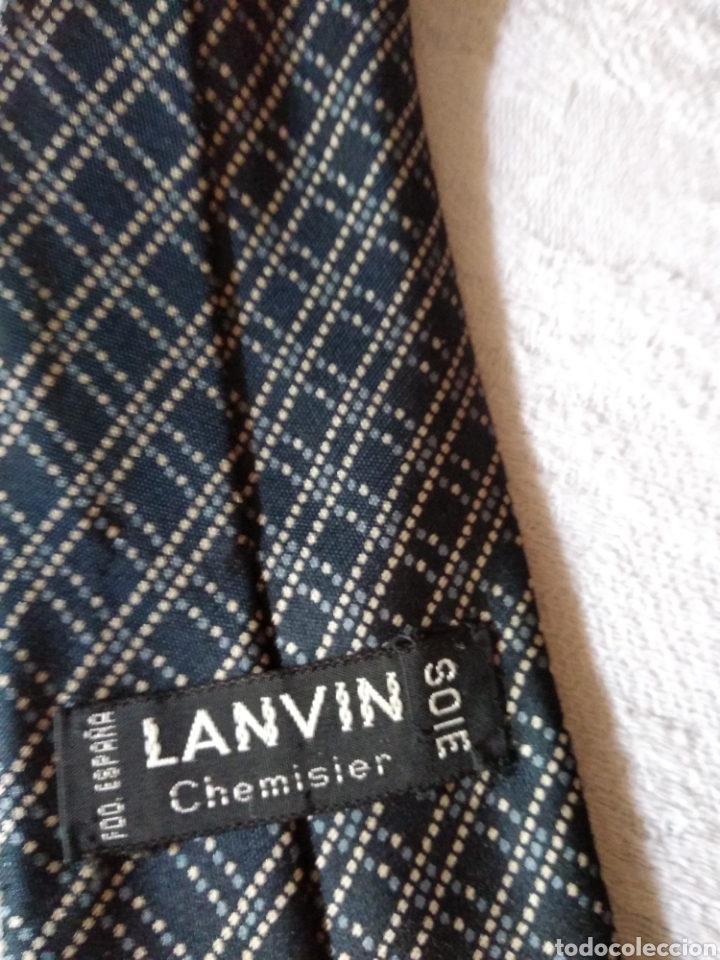 Vintage: Corbata lanvin de pura seda - Foto 2