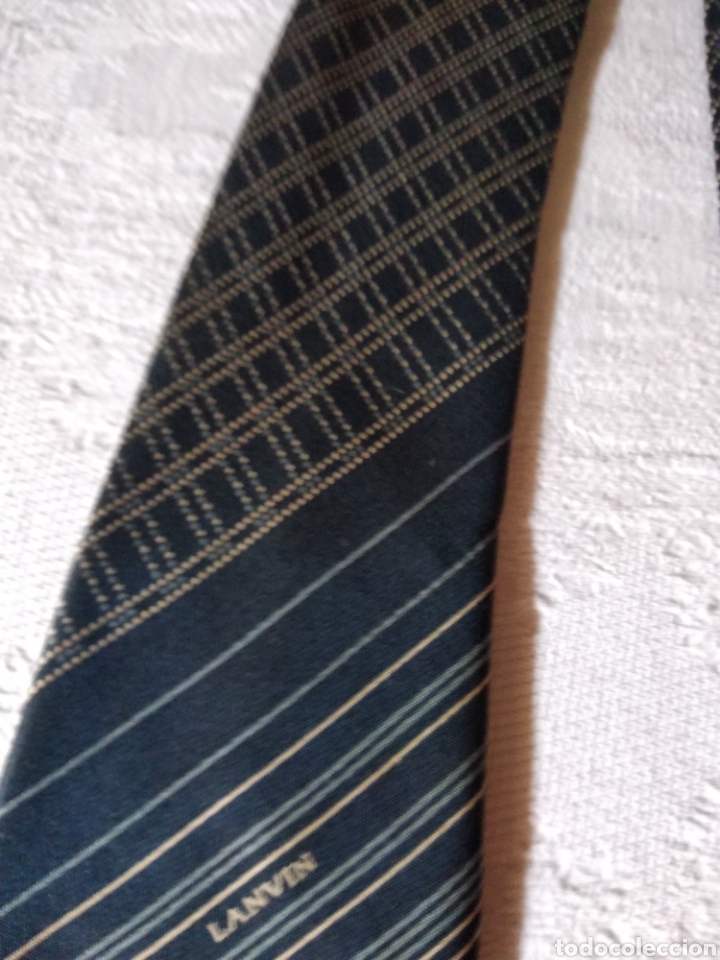 Vintage: Corbata lanvin de pura seda - Foto 7