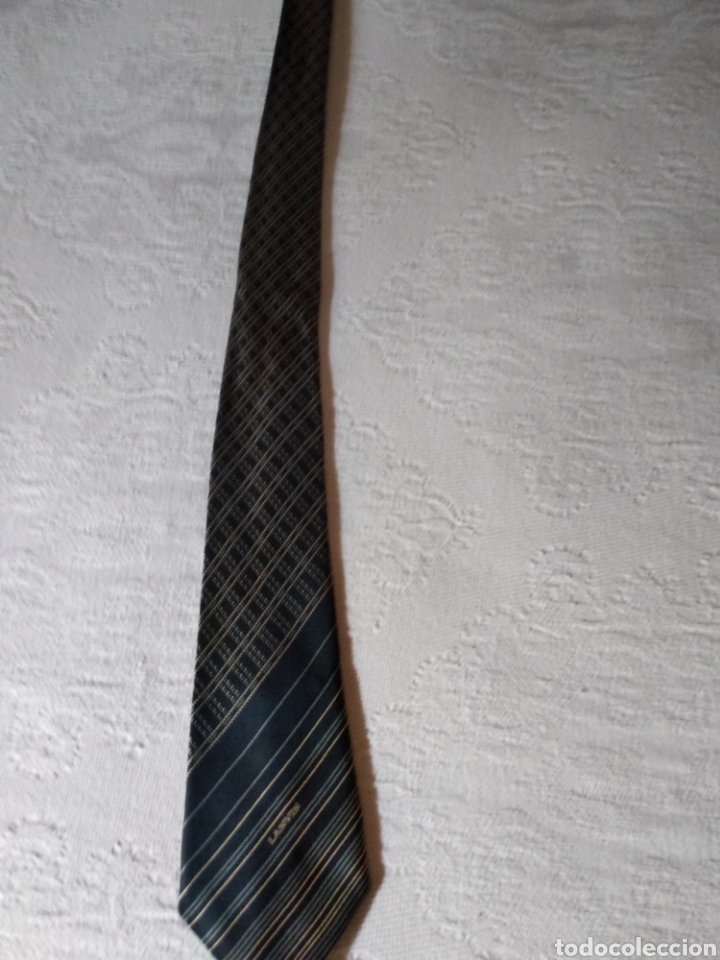 Vintage: Corbata lanvin de pura seda - Foto 4