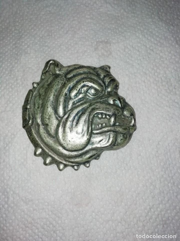 Vintage: Hebilla metal pitbull - Foto 1