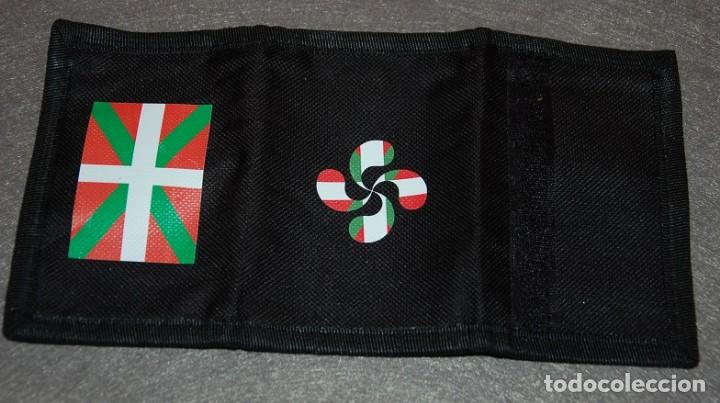 Vintage: CARTERA BILLETERA CON BANDERA VASCA - Foto 1