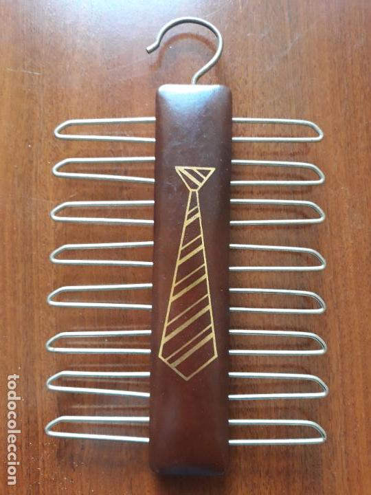 Vintage: Percha para 10 corbartas- a&ntilde;os 60/70 - Foto 1