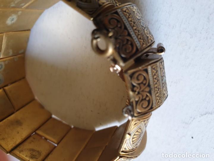 Vintage: PULSERA DAMASQUINADA - Foto 2