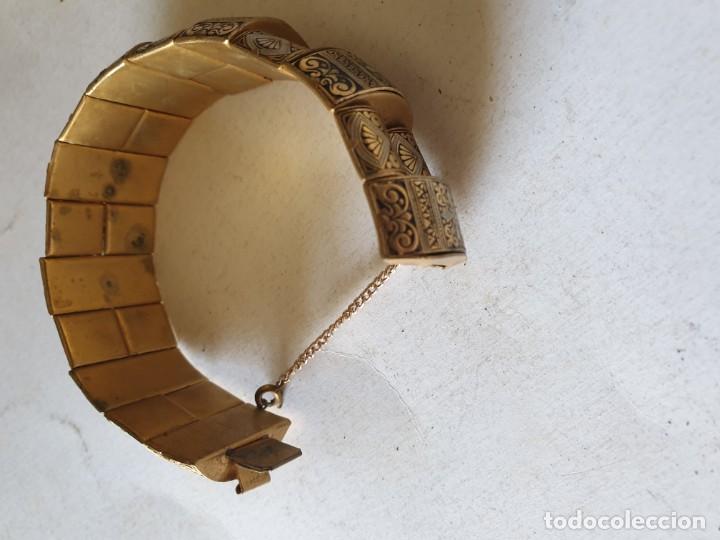 Vintage: PULSERA DAMASQUINADA - Foto 7