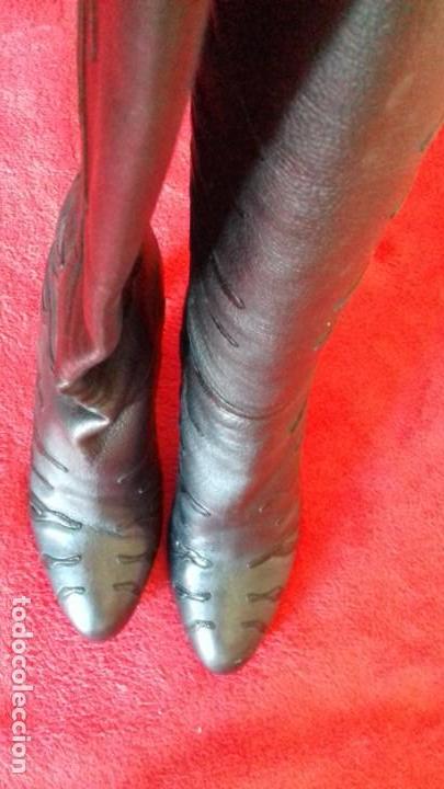Vintage: BOTAS DE PIEL PRADA - Foto 5