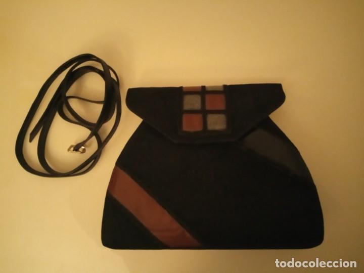 Vintage: BOLSO VINTAGE DE ANTE Y CHAROL - Foto 5