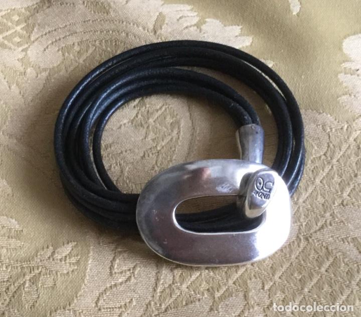 Vintage: PULSERA DE UNO DE 50 DE DOS VUELTAS - Foto 4