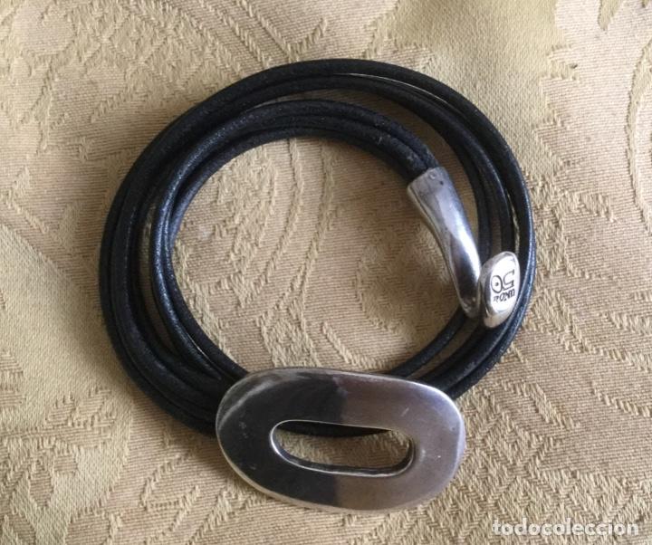 Vintage: PULSERA DE UNO DE 50 DE DOS VUELTAS - Foto 6