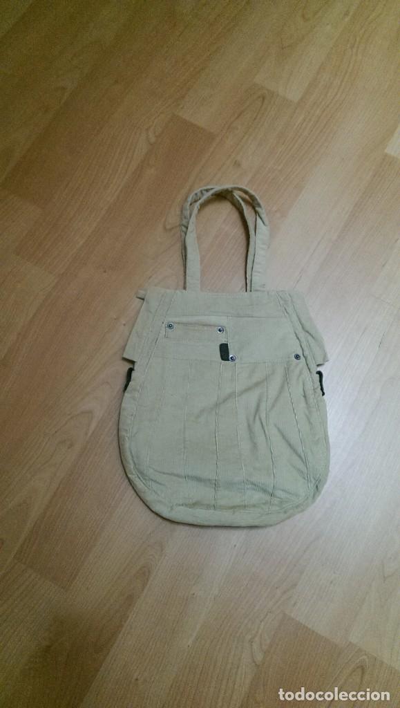 Vintage: BOLSO DE PANA BEIGE - Foto 1