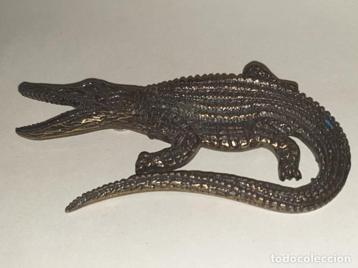 Vintage: COCODRILO LACOSTE PARA HEBILLA - Foto 1