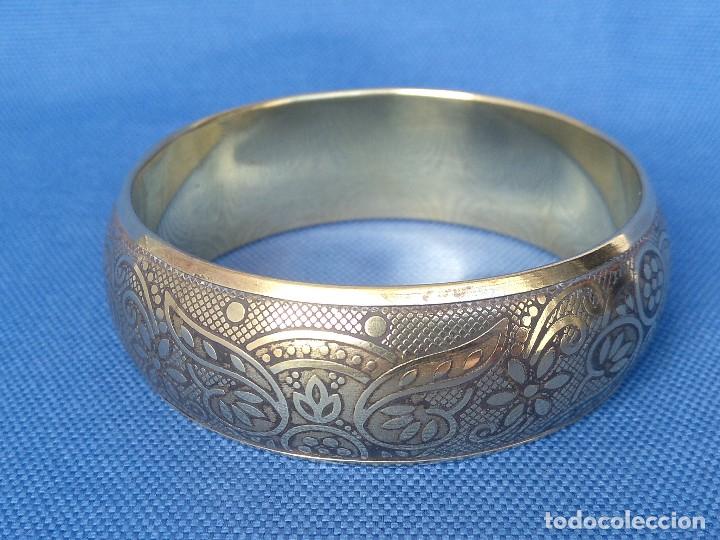 Vintage: PULSERA DE LAT&Oacute;N - Foto 2