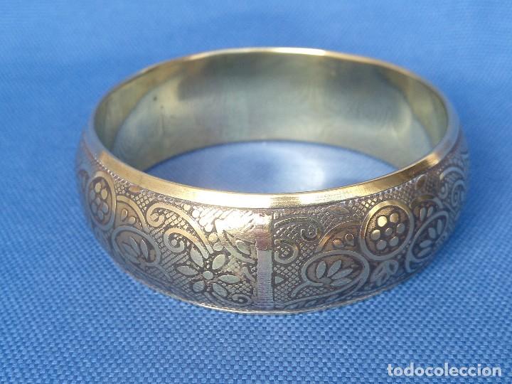 Vintage: PULSERA DE LAT&Oacute;N - Foto 3