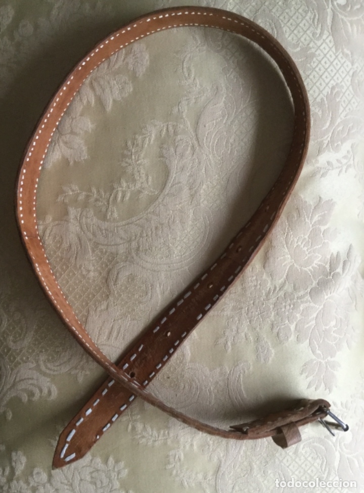 Vintage: CINTURON DE CUERO ETNICO - Foto 12