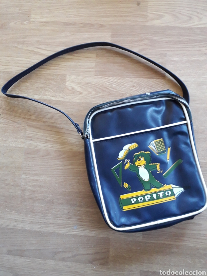 cartera escolar años 80 tipo piel maleta materi - Comprar Complementos  vintage en todocoleccion - 164951068