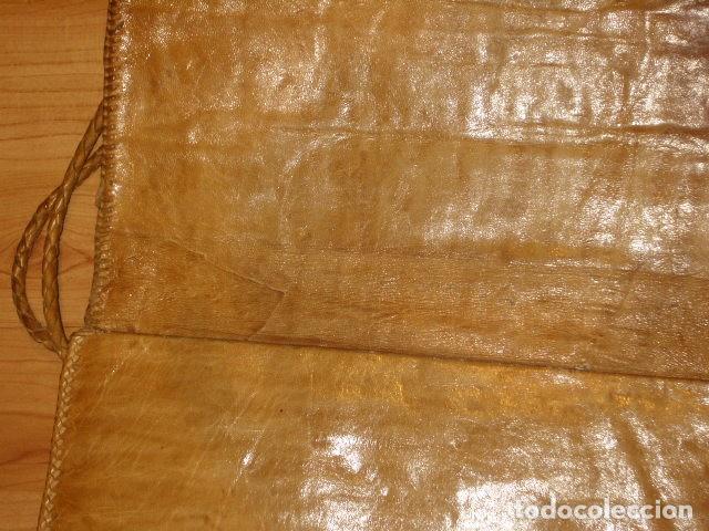 Vintage: ANTIGUO BOLSO DE PIEL DE SERPIENTE. - Foto 18