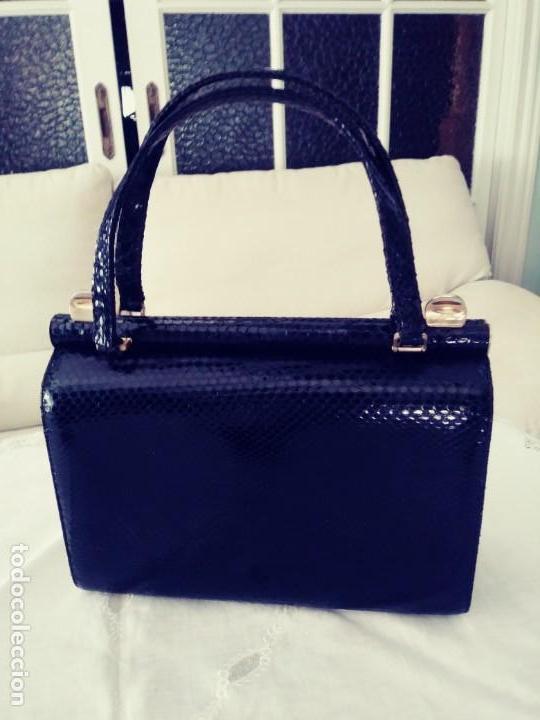 Vintage: Conjunto de piel de serpiente. A&ntilde;os 60. - Foto 2