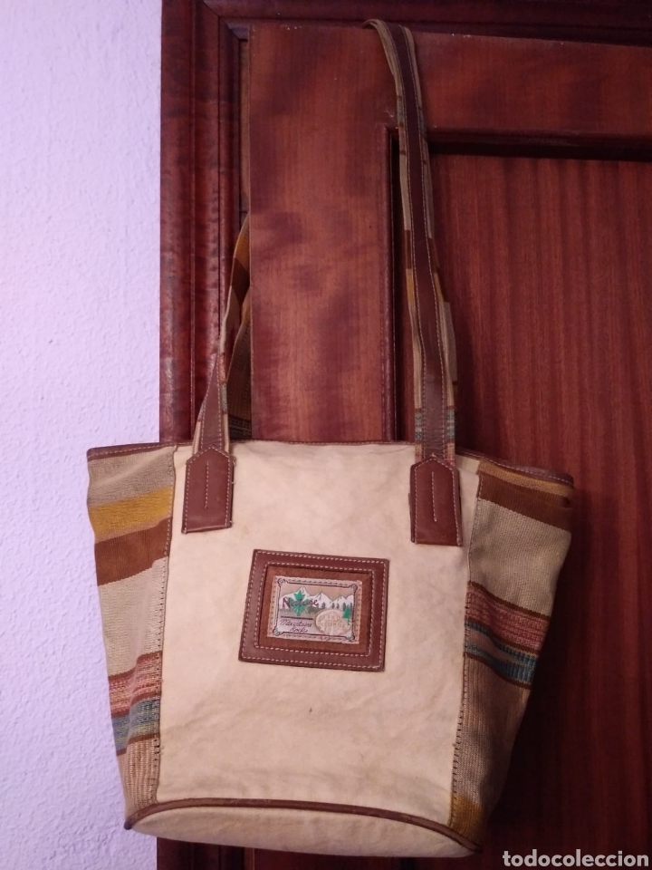Vintage: Bolso tipo capazo Nature - Foto 1