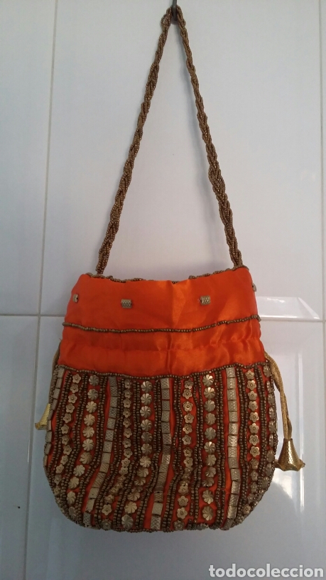 Vintage: Antiguo bolso &aacute;rabe marroqu&iacute;. - Foto 1
