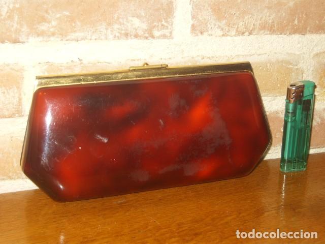 Vintage: POLVERA TOCADOR EN SIMIL CAREY. - Foto 3